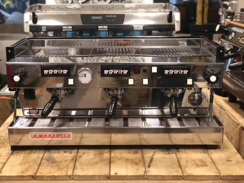 LA MARZOCCO LINEA CLASSIC AV 3 GROUP BABY BLUE ESPRESSO COFFEE MACHINE63442044090627112