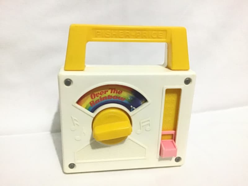 fisher price over the rainbow music box