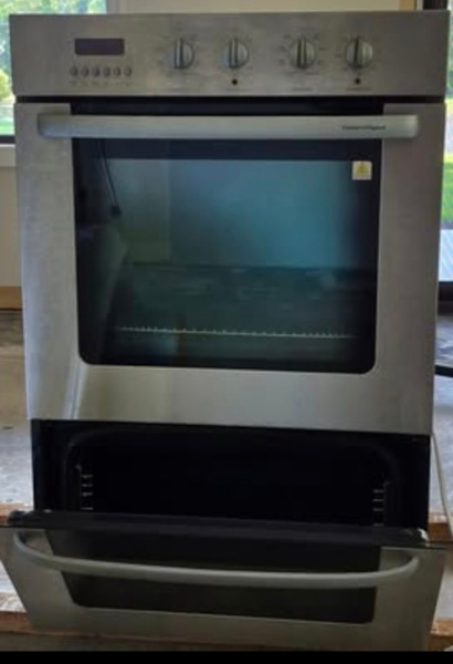 Double Electric Oven and Gas Cooktop63019537826178112