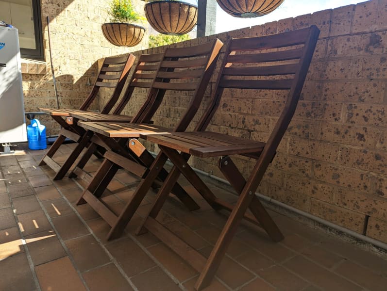 gumtree deck chairs