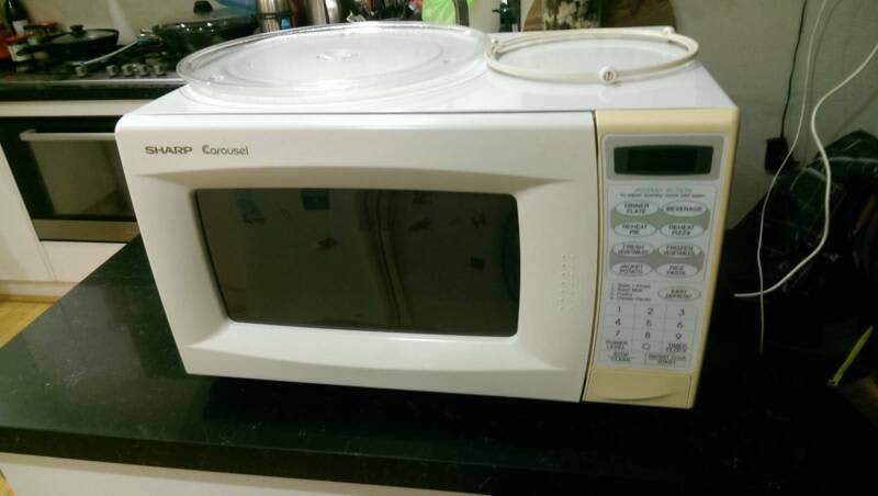 microwave sharp carousel price