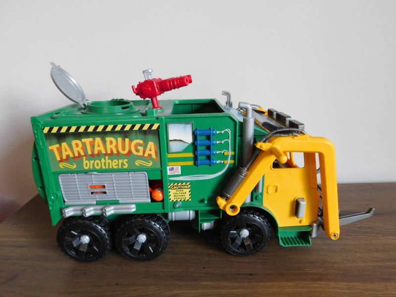 tmnt garbage truck toy