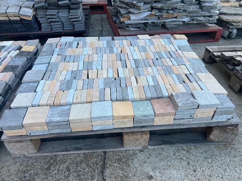 NATURAL STONE COBBLE STONE 100X100mm63010590285955111