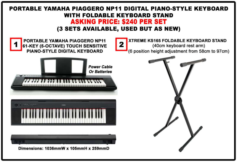 yamaha piaggero np11 stand