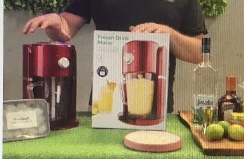Slushy Frozen Drink Maker Ice Shaver Crusher NEWcondition Quick & easy63470141595521110