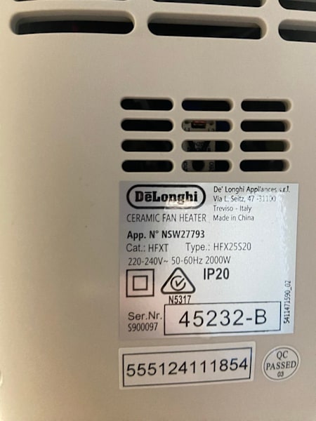 Delonghi heater great condition63014708256770113