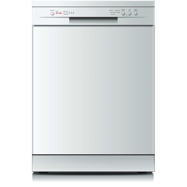 Emilia 60cm Freestanding Stainless Steel Dishwasher Model EDW65SS NEW630186169510411113