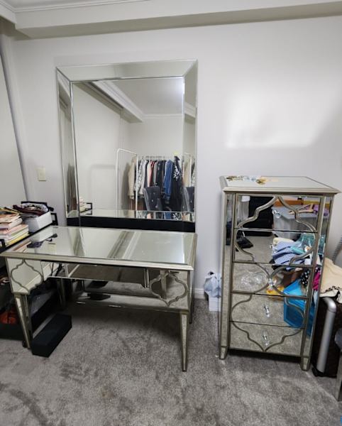 luxury mirror table $60062863383324290113