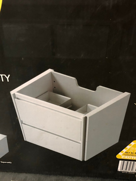 Mandela 600 Wall Hung Vanity Cabinet New63004475047681112