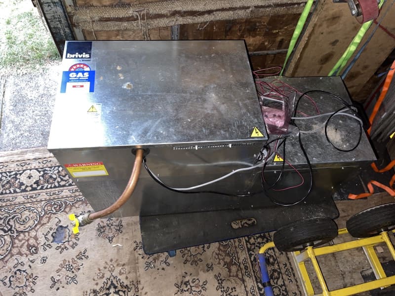Brivis SP521 Gas Heater 21.0kW / Indoor UNIT / AS NEW / Delivery!63021729029249112