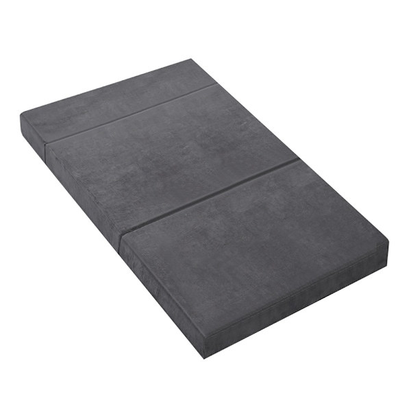 Foldable Mattress Folding Foam Bed Mat Double Grey62863406952834113