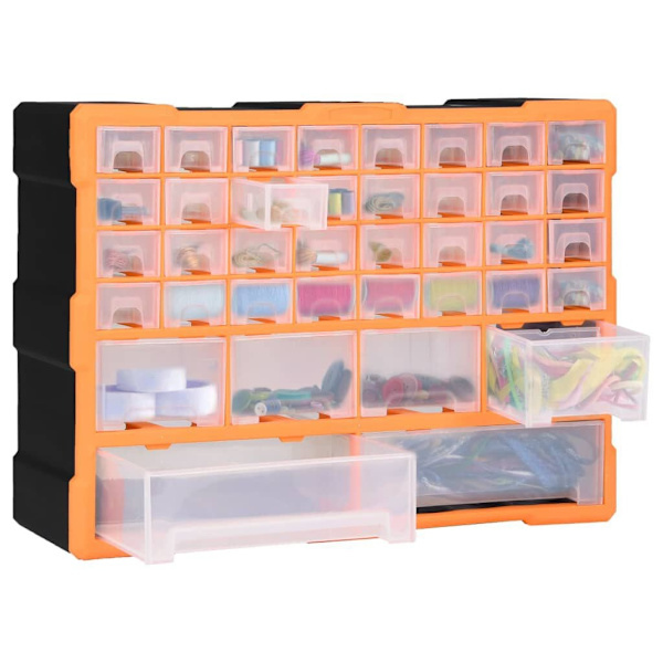 Multi-drawer Organiser with 38 Drawers 52x16x37.5 cm..62863406792067114