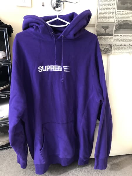 Supreme motion blur online hoodie