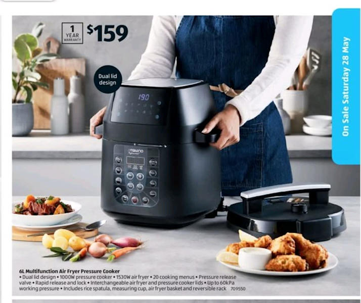 6l multifunction pressure cooker