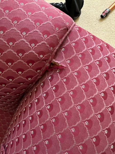 Traditional classic fabric Lounge set , 2 seater - FREE62863381282946111