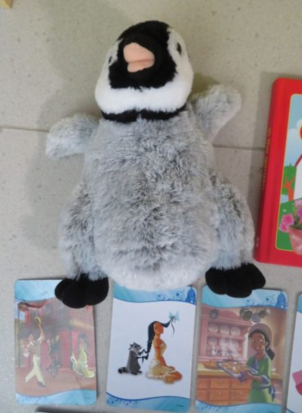 2 TIER WOODEN KIDS TOY STORAGE 60x82x29cm PENGUIN PLUSH & BOOKS62863411565058112