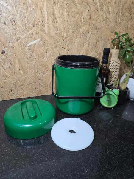 DECOR 521 Buddy Insulated Retro GREEN Drink & Food Cooler Picnic Chill63021731212419111