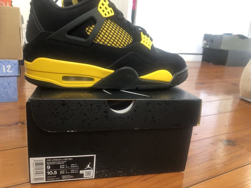 Air Jordan 4 Retro Thunder, Raffle