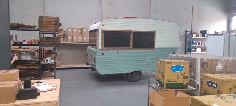 NEED GONE ASAP *** Fully Functional Coffee and Food Van63021731308033111