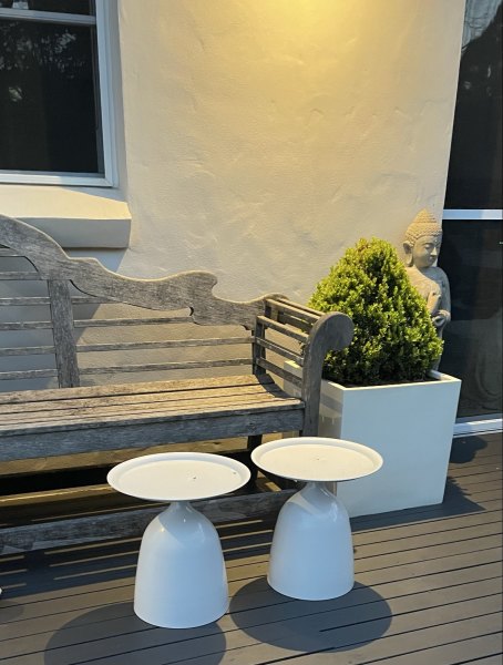 Pair of Stunning indoor / outdoor side table 62863408998657111