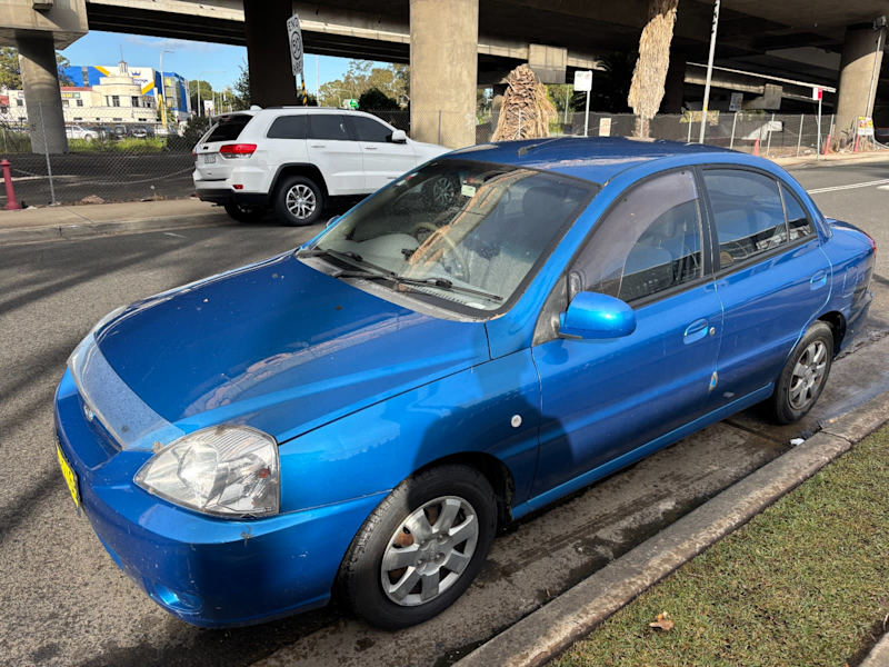2004 KIA RIO 5 SP MANUAL 4D SEDAN62934703722499112