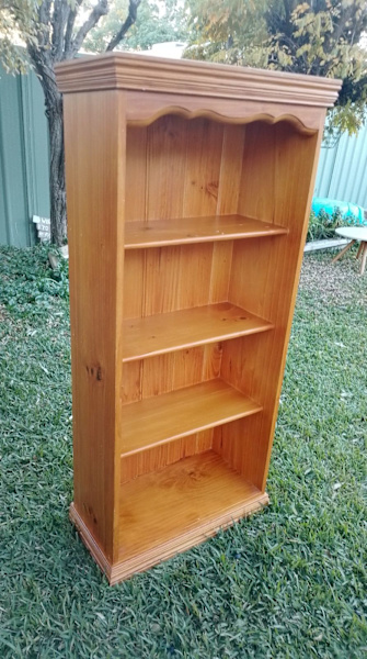 Small Timber Bookshelf - Blackwood 62864723187585114