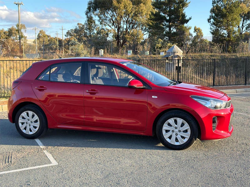 2017 Kia Rio YB MY18 S Red 4 Speed Automatic Hatchback62938582562434112
