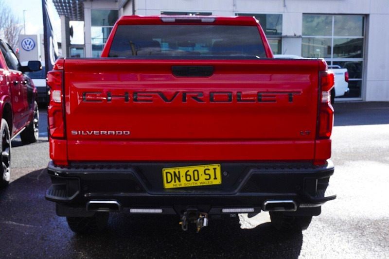 2022 Chevrolet Silverado T1 MY21.5 1500 LT Trail Boss Pickup Crew Cab Red 10 Speed Automatic Utility62936661851266114