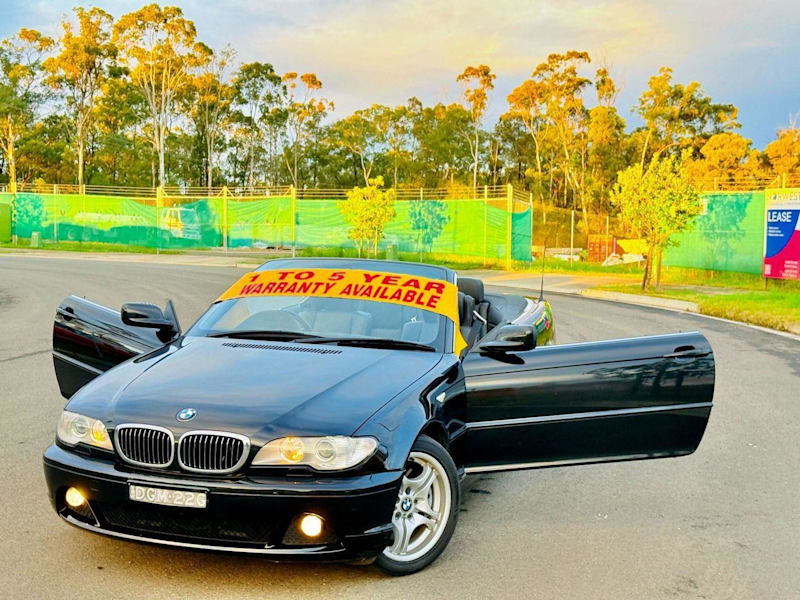 2004 BMW 330Ci E46 Black 5 Speed Automatic Steptronic Convertible62882768287618114
