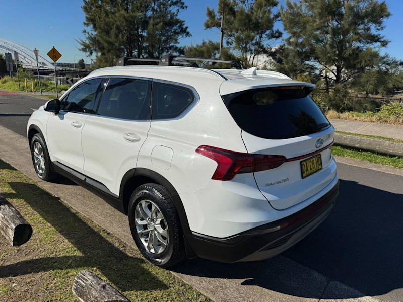 2021 Hyundai Santa Fe White Automatic Wagon62932711999746114