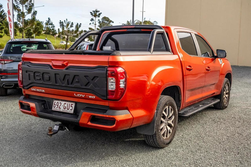 2021 LDV T60 SK8C Max Luxe Orange 8 Speed Sports Automatic Utility62882767126657111