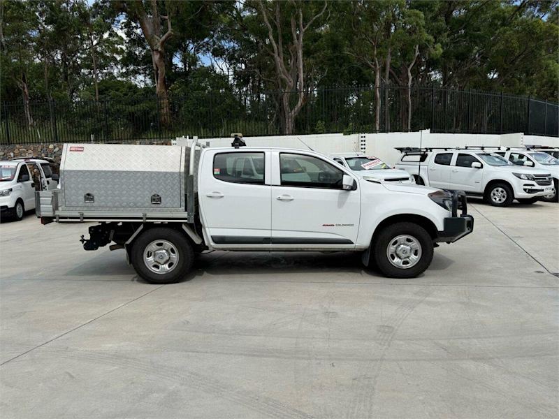 2019 Holden Colorado RG MY20 LS (4x4) White 6 Speed Automatic Crew Cab Chassis62882770038530112