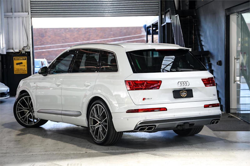 2018 Audi SQ7 4M MY18 TDI Tiptronic Quattro White 8 Speed Sports Automatic Wagon62933706517251111