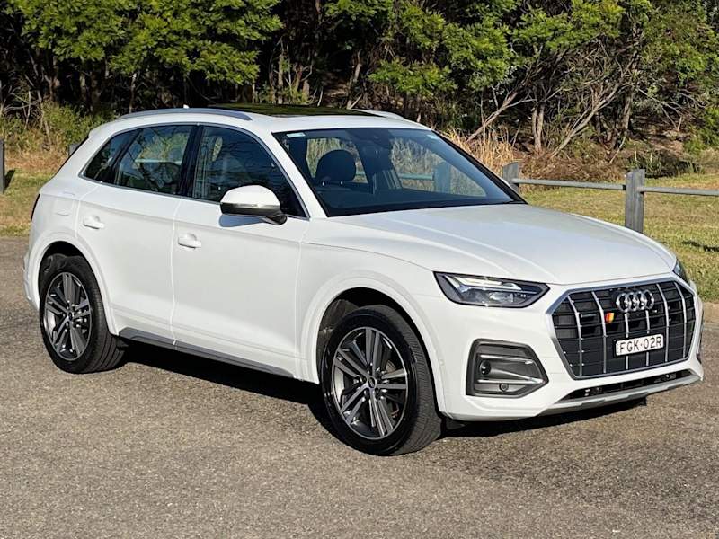2021 Audi Q5 FY MY21 40 TDI Quattro Sport Mhev Glacier White 7 Speed Auto S-Tronic Wagon62882767322625113