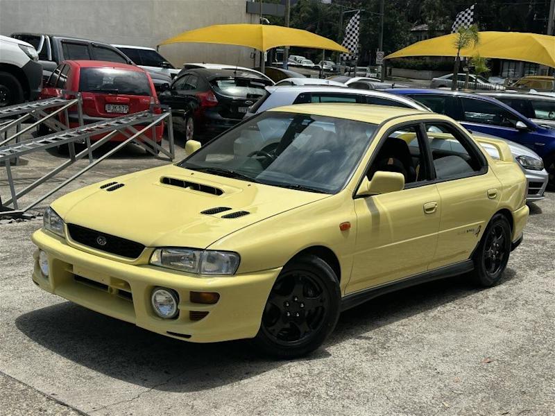 2000 Subaru Impreza MY00 WRX Ltd Ed Club Spec EVO IV Yellow 5 Speed Manual Sedan62882729758978111