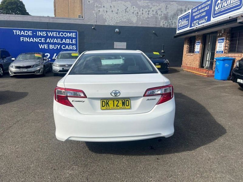 2012 TOYOTA CAMRY ALTISE SEDAN, AUTOMATIC, LOG BOOKS, CRUISE CONTROL, REGO, WARRANTY, JUST SERVICED!62882771175683114