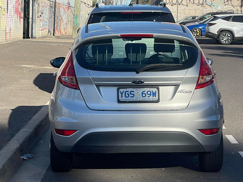 2010 Ford Fiesta WS CL Silver 4 Speed Automatic Hatchback62936659980035114