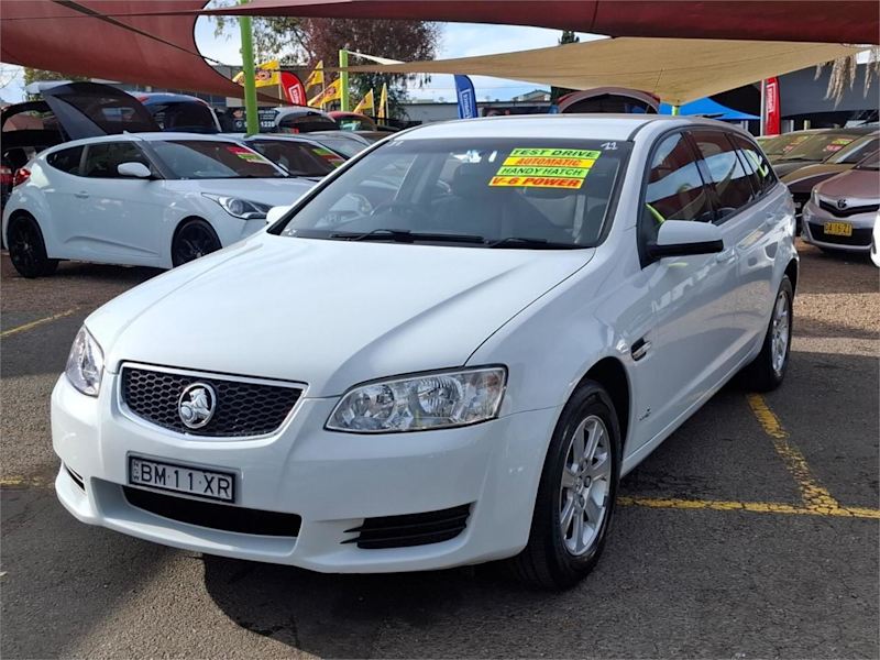 2011 Holden Commodore VE II Omega Sportwagon White 6 Speed Sports Automatic Wagon62882772700290112