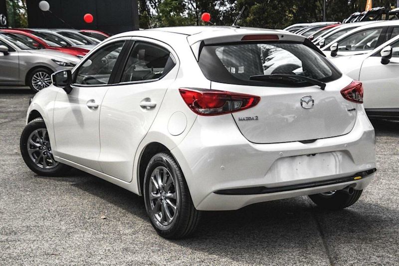 2024 Mazda 2 DJ2HAA G15 SKYACTIV-Drive Pure White 6 Speed Sports Automatic Hatchback62882739036163113