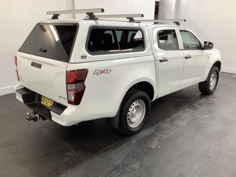 2021 Isuzu D-MAX RG MY21 SX (4x4) Mineral White 6 Speed Auto SEQ Sports Mode Crew Cab Utility62934701146627113