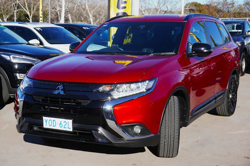 2020 Mitsubishi Outlander ZL MY20 Black Edition 2WD Red 6 Speed Constant Variable Wagon62939538151682112