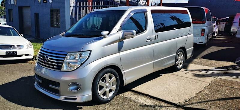 2007 Nissan Elgrand E51 Highway Star Silver 5 Speed Automatic Wagon62882773431299110