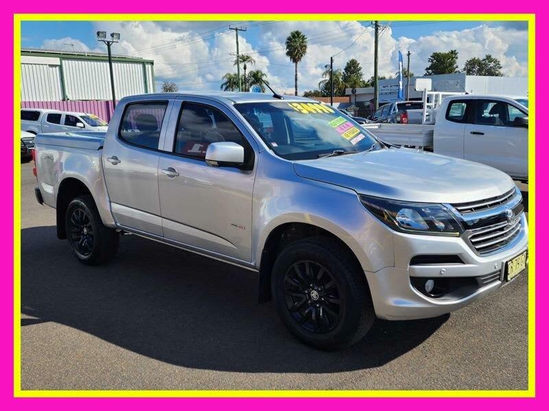 2018 Holden Colorado RG MY18 LT (4x4) Silver 6 Speed Automatic Crew Cab Pickup629356828989451118