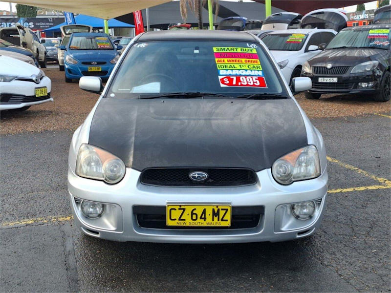 2004 Subaru Impreza S MY04 RS AWD Silver, Chrome 5 Speed Manual Sedan62933707745409111
