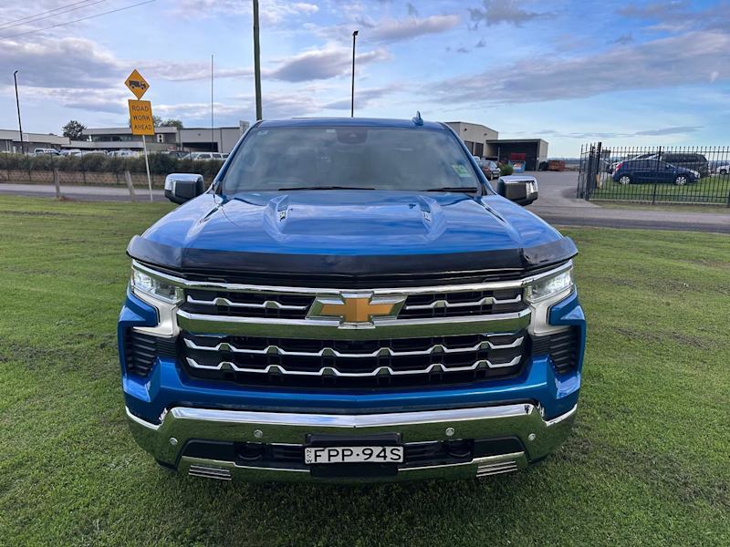 2024 Chevrolet Silverado T1 MY24 1500 LTZ Premium Pickup Crew Cab W/Tech Pack Blue 10 Speed62936660840067111