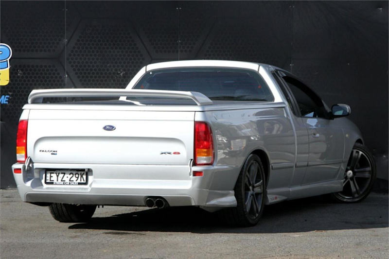 2006 Ford Falcon BF Mk II XR8 Ute Super Cab Silver, Chrome 6 Speed Sports Automatic Utility62933713980033113