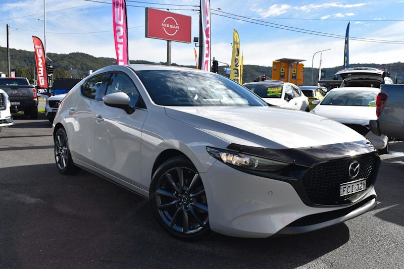 2023 Mazda 3 BP2HLA G25 SKYACTIV-Drive GT Silver 6 Speed Sports Automatic Hatchback62936659937027110