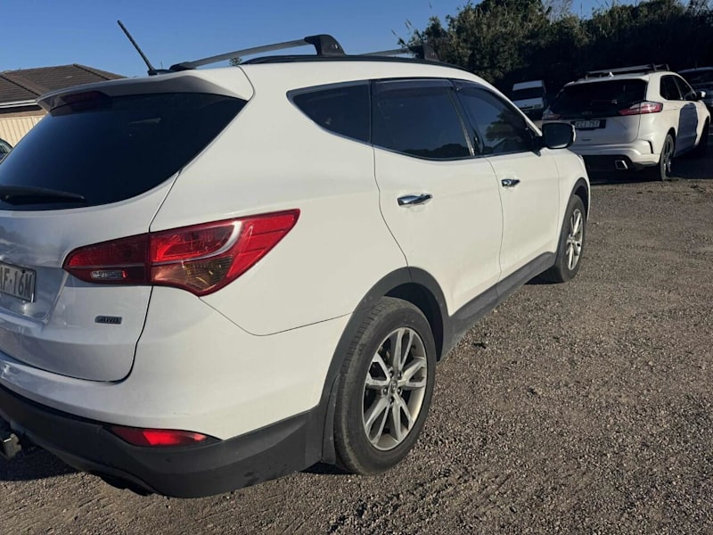 2016 Hyundai Santa Fe DM3 MY16 Active White 6 Speed Sports Automatic Wagon62933714780675111