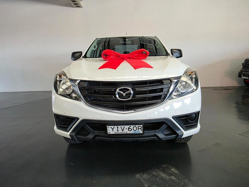 2018 Mazda BT-50 UR0YG1 XT Hi-Rider Utility Dual Cab 4dr Spts Auto 6sp 4x2 12 White Automatic62933712675715111