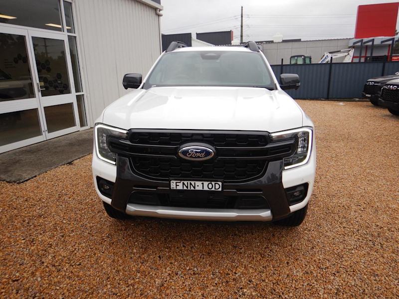 2024 Ford Ranger PY 2024.50MY Wildtrak Arctic White 10 Speed Sports Automatic Dual Cab62937623543683112
